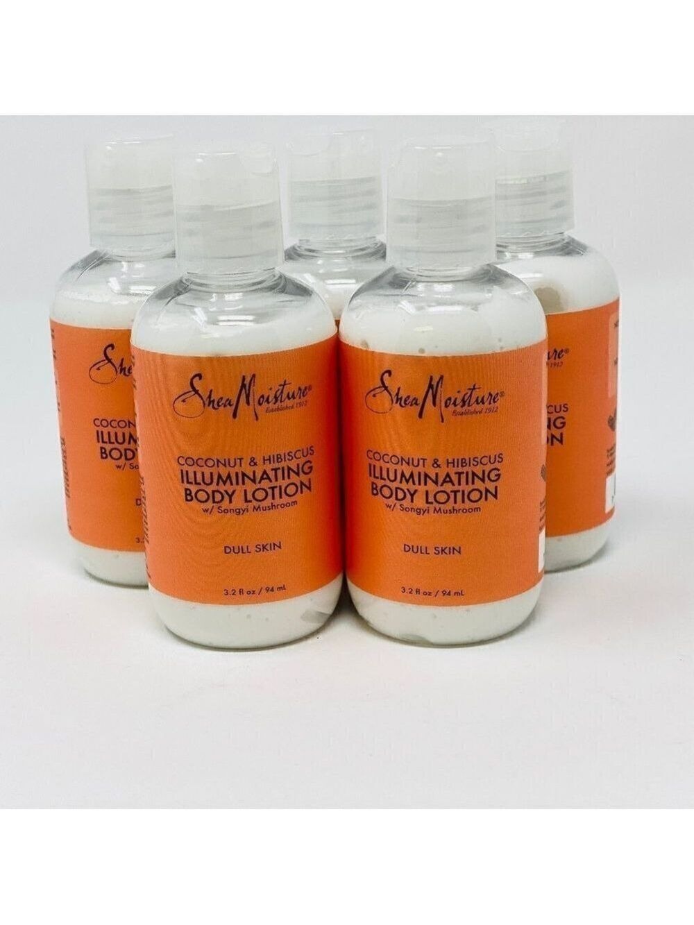 5pk- SHEA MOISTURE Body lotion 3.2 fl oz ea